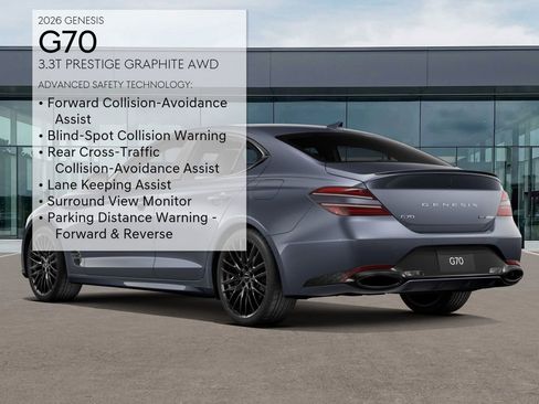 New 2026 Genesis G70 3.3T Prestige AWD/4WD image 7
