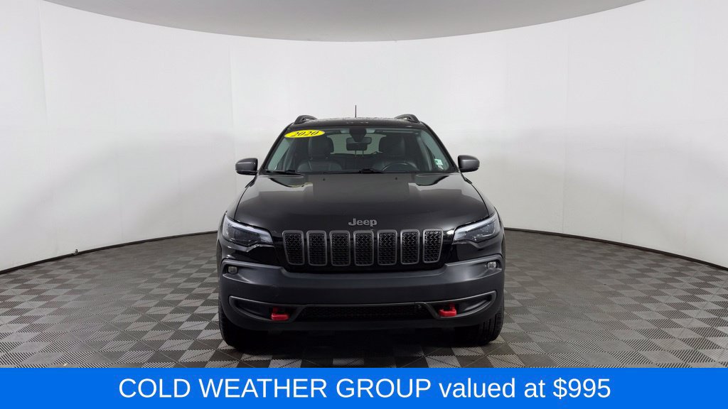 Used 2020 Jeep Cherokee Trailhawk w/ Cold Weather Group AWD/4WD image 2