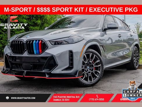 Used 2024 BMW X6 xDrive40i w/ Executive Package AWD/4WD image 1