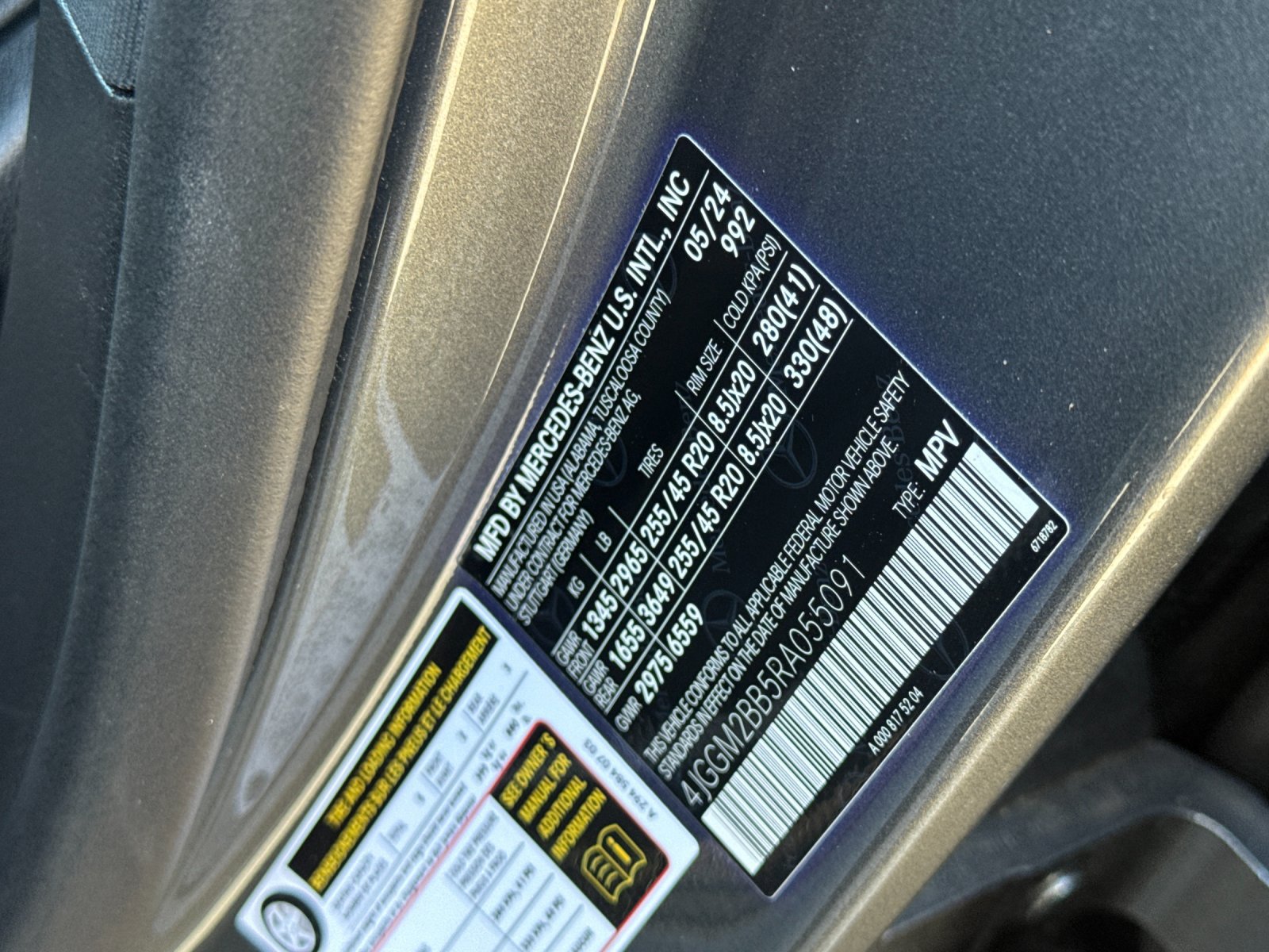 Certified 2024 Mercedes-Benz EQE 350+ SUV image 28