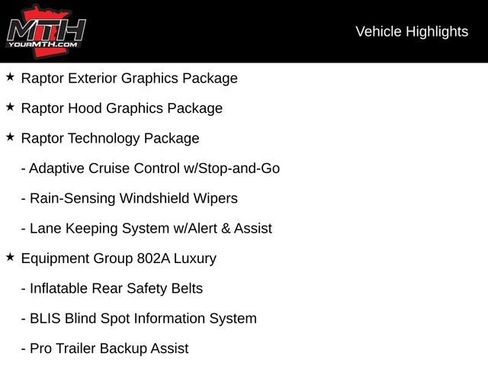 Used 2019 Ford F150 Raptor w/ Equipment Group 802A Luxury image 5