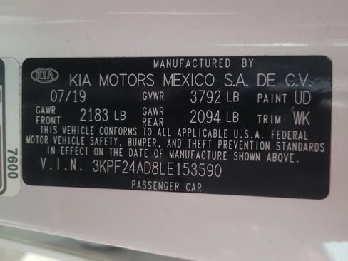 Used 2020 Kia Forte Sedan FWD image 33