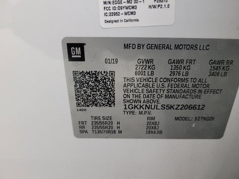 Used 2019 GMC Acadia SLT w/ Black Edition AWD/4WD image 33