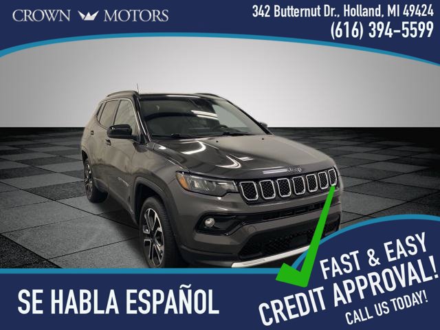 Used 2023 Jeep Compass Limited w/ Sun and Sound Group AWD/4WD image 1