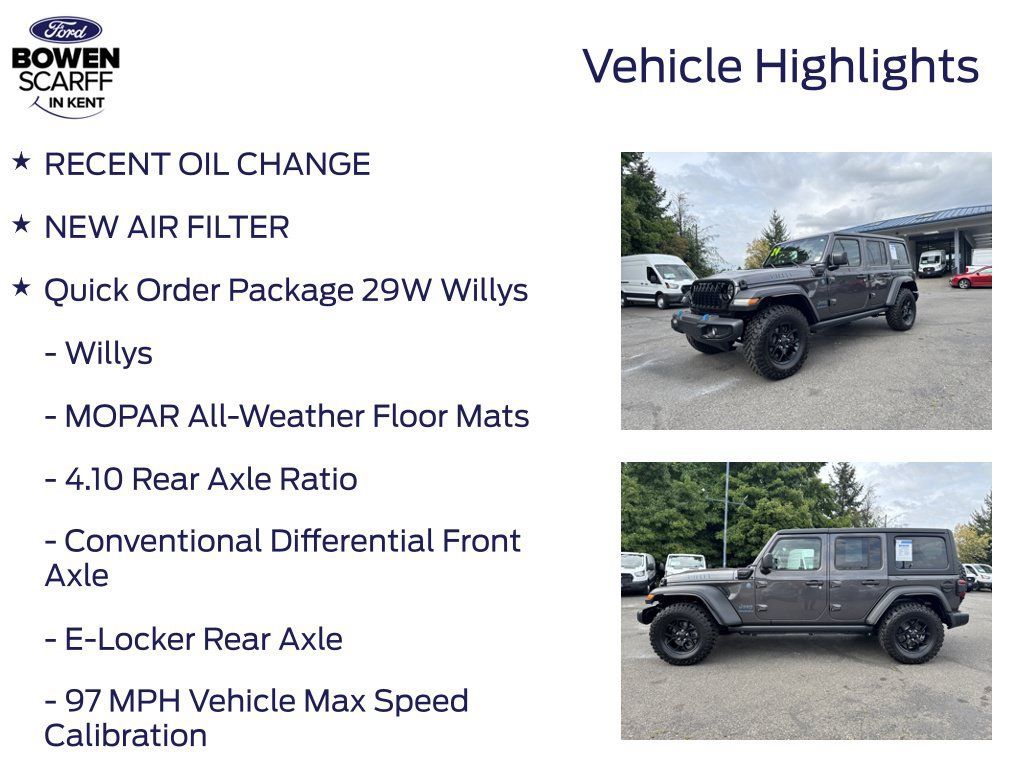 Used 2024 Jeep Wrangler Unlimited AWD/4WD image 4