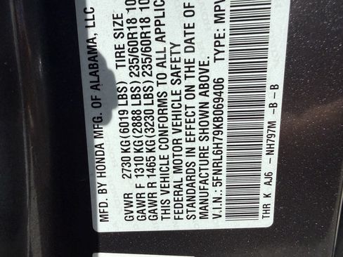 Used 2019 Honda Odyssey EX-L image 35