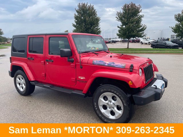 Used 2014 Jeep Wrangler Unlimited Sahara w/ Dual Top Group AWD/4WD image 1