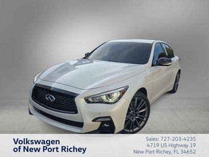 Used 2022 INFINITI Q50 Red Sport 400 w/ Cargo Package