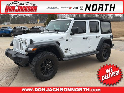 Used 2021 Jeep Wrangler Unlimited Sport image 1