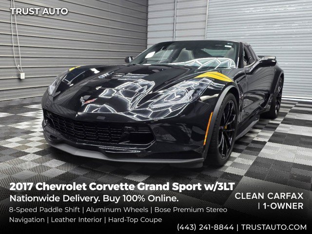 Used 2017 Chevrolet Corvette Grand Sport RWD image 1