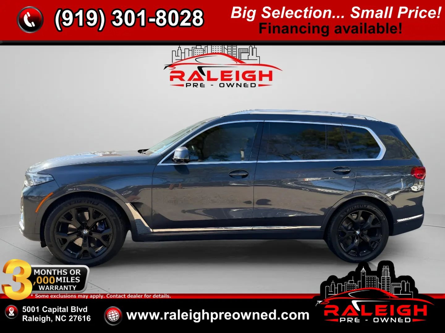 Used 2019 BMW X7 xDrive40i w/ Premium Package AWD/4WD image 1