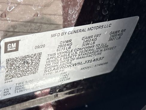 Certified 2020 Buick Enclave Avenir w/ Avenir Technology Package image 32