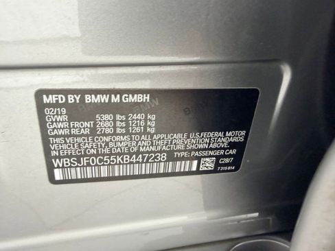Used 2019 BMW M5 w/ Executive Package AWD/4WD image 18
