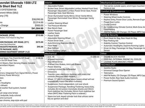 Used 2007 Chevrolet Silverado 1500 LTZ w/ Safety Package AWD/4WD image 4