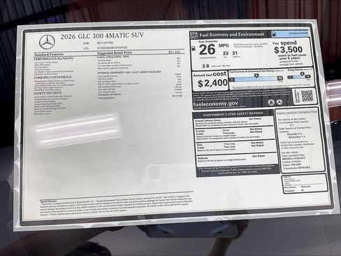 New 2026 Mercedes-Benz GLC 300 4MATIC image 19