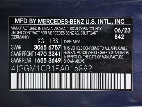 Used 2023 Mercedes-Benz EQE 350+ 4MATIC SUV w/ Exclusive Trim Package image 46