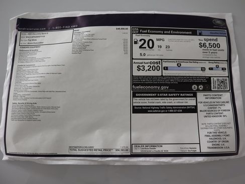 Certified 2025 Land Rover Discovery Sport S AWD/4WD image 9