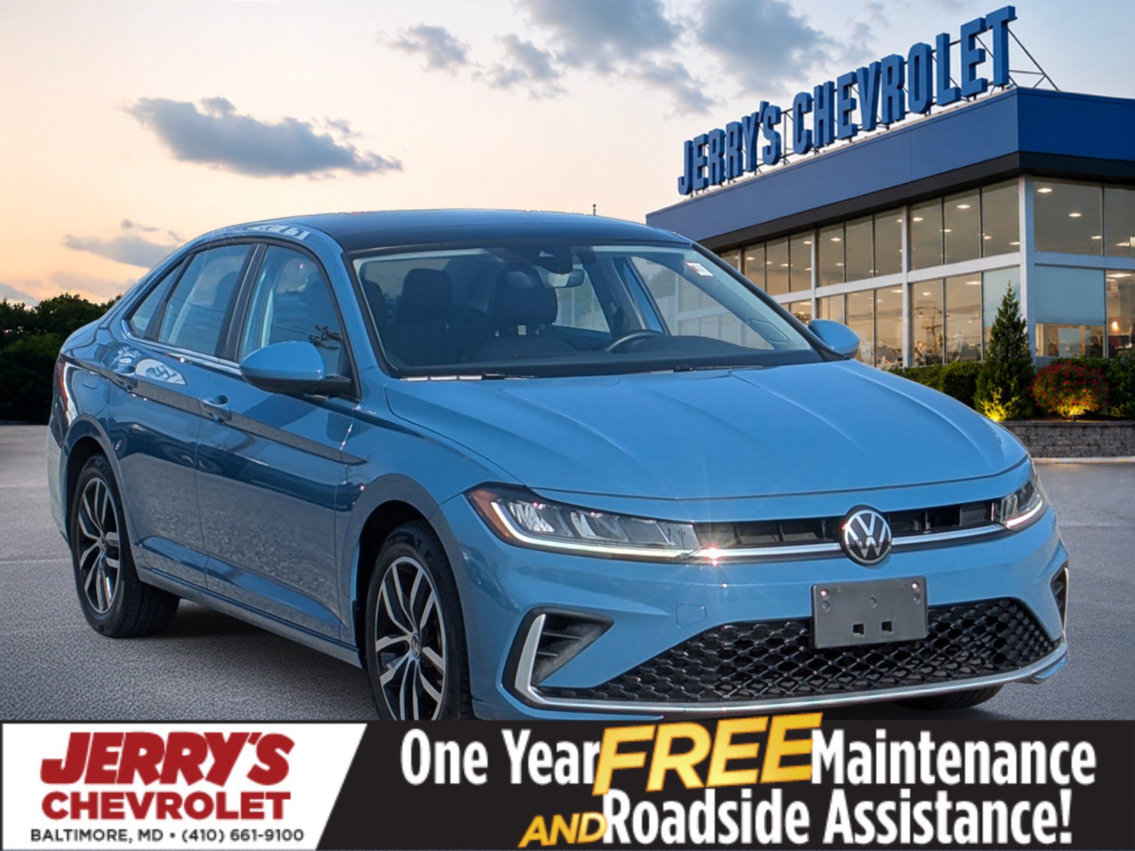 Used 2025 Volkswagen Jetta SE FWD image 1