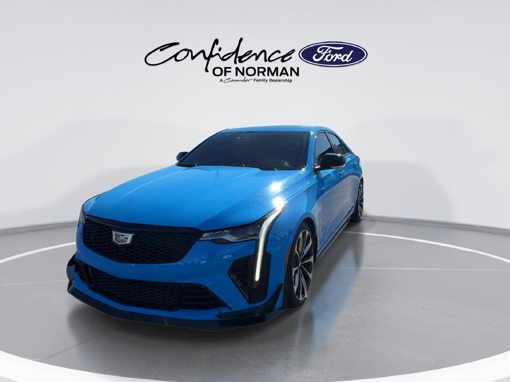 Used 2022 Cadillac CT4 V Blackwing w/ Carbon Fiber 1 Package RWD image 5