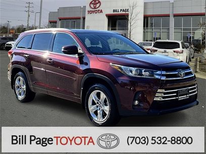 Certified 2019 Toyota Highlander Limited