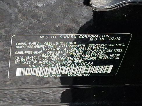 Used 2019 Subaru Forester Limited w/ Popular Package #3 image 27