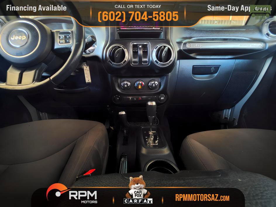 Used 2015 Jeep Wrangler Sport w/ Quick Order Package 24S AWD/4WD image 15