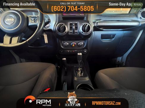 Used 2015 Jeep Wrangler Sport w/ Quick Order Package 24S AWD/4WD image 15