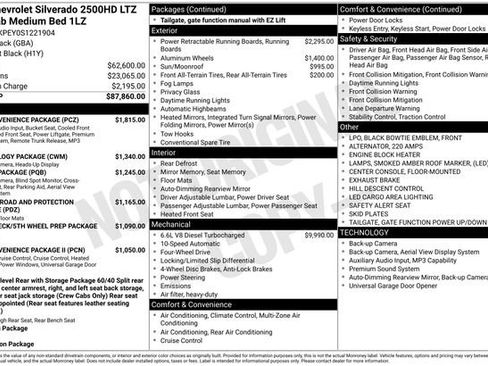 Certified 2025 Chevrolet Silverado 2500 LTZ w/ LTZ Convenience Package image 8