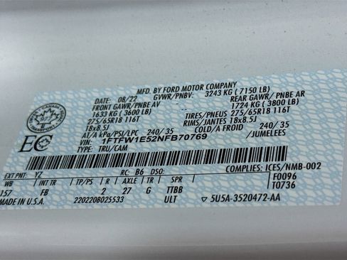 Used 2022 Ford F150 XLT w/ Equipment Group 301A Mid image 39