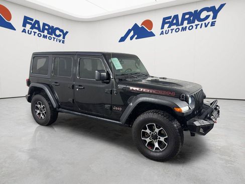 Used 2021 Jeep Wrangler Unlimited Rubicon w/ LED Lighting Group AWD/4WD image 4