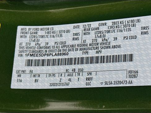 Used 2023 Ford Bronco Badlands image 12