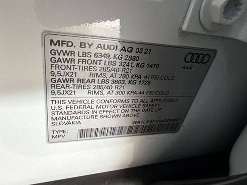 Used 2021 Audi Q7 3.0T Premium Plus w/ Executive Package AWD/4WD image 12