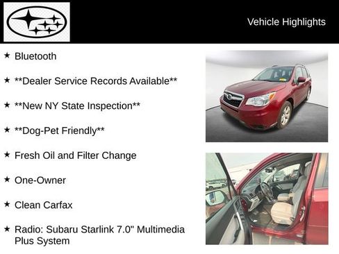 Used 2016 Subaru Forester 2.5i Premium w/ All-Weather Package AWD/4WD image 11