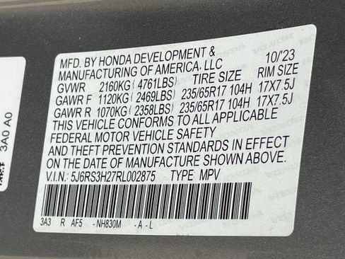 Used 2024 Honda CR-V LX image 28