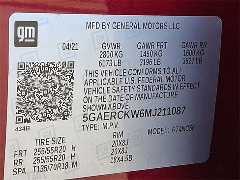 Used 2021 Buick Enclave Premium w/ Sun and Sites Package image 27