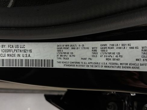 Used 2026 RAM 1500 Rebel w/ G/T Package AWD/4WD image 44