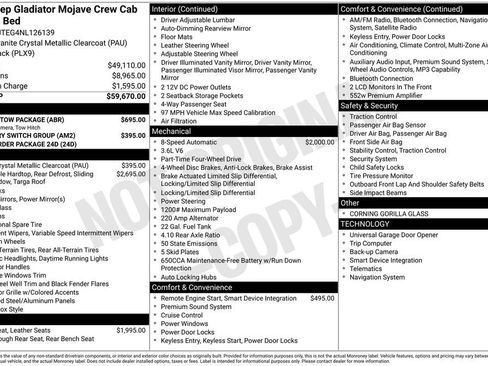 Used 2022 Jeep Gladiator Mojave w/ Trailer Tow Package image 2