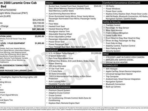 New 2026 RAM 2500 Laramie w/ Night Edition image 7