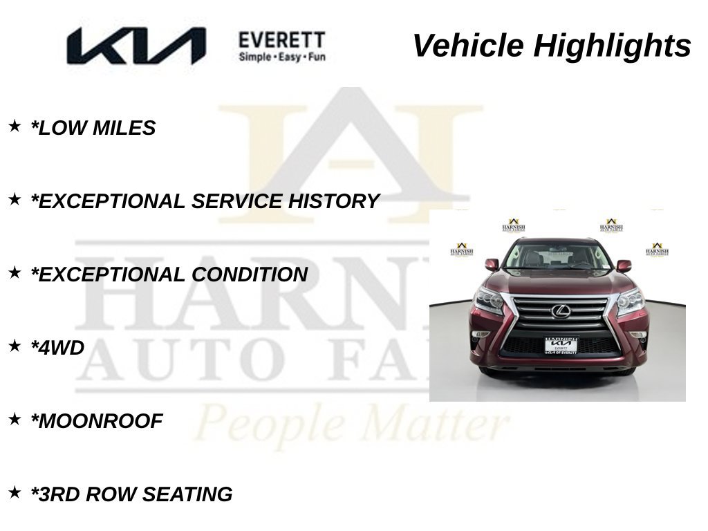 Used 2017 Lexus GX 460 Premium w/ Premium Package AWD/4WD image 9
