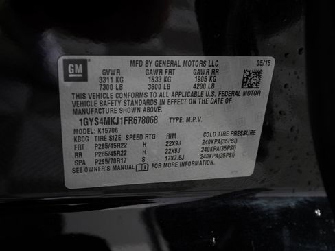 Used 2015 Cadillac Escalade Luxury image 36