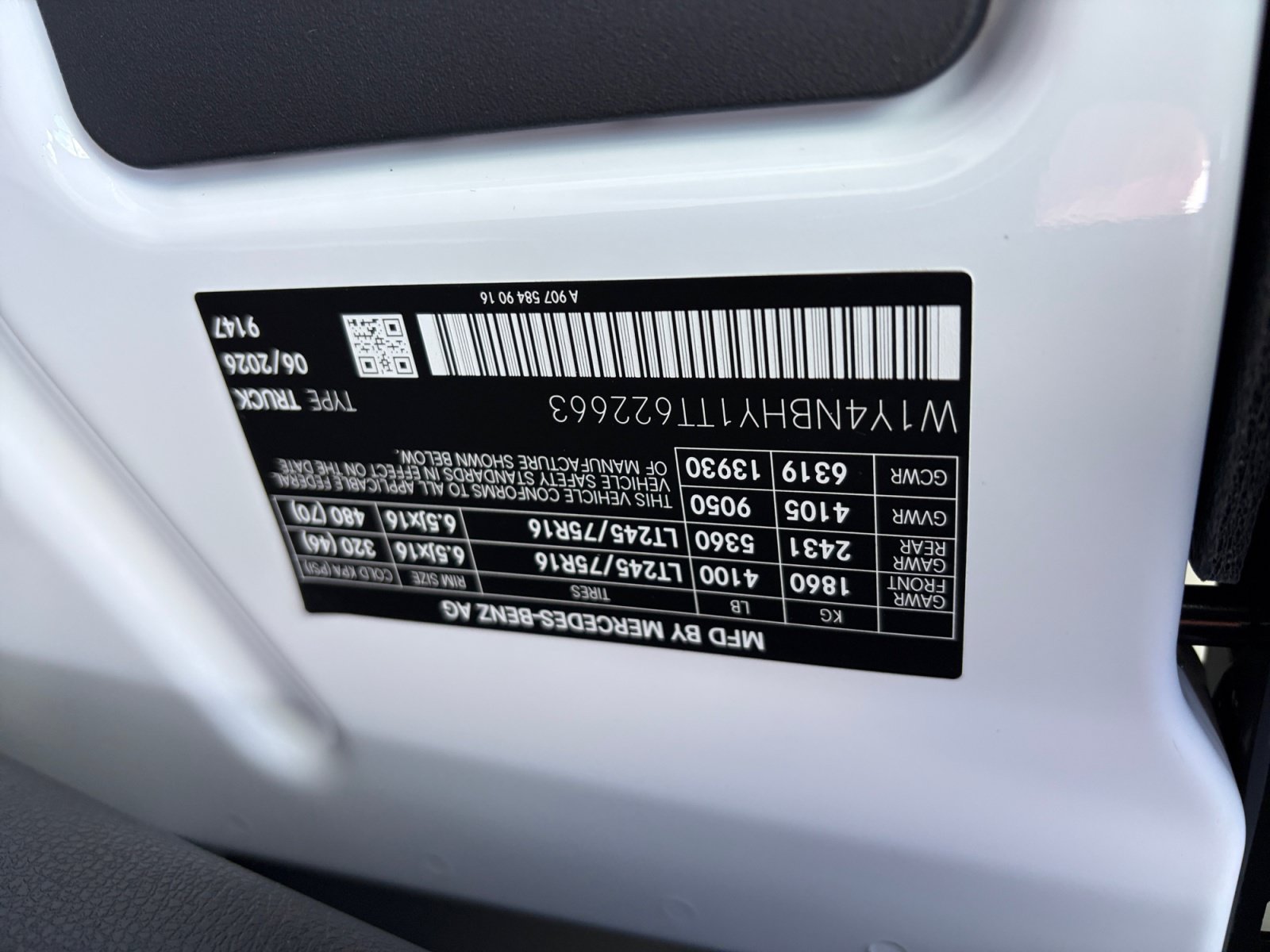 New 2026 Mercedes-Benz Sprinter 2500 image 25