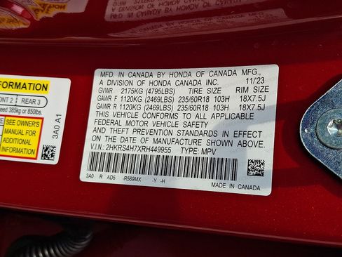 Certified 2024 Honda CR-V EX-L image 29