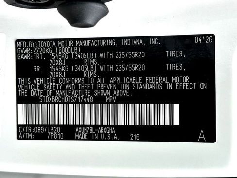 New 2026 Toyota Highlander Limited image 26