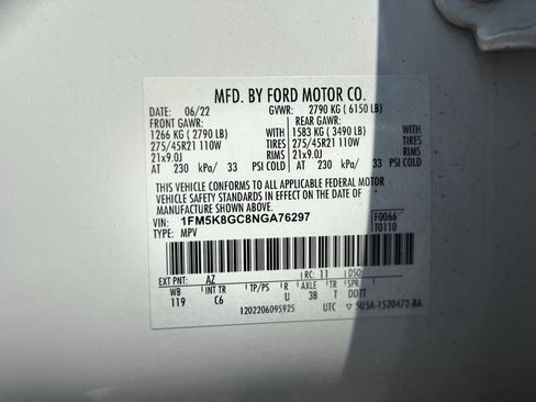 Used 2022 Ford Explorer ST w/ Equipment Group 401A image 27