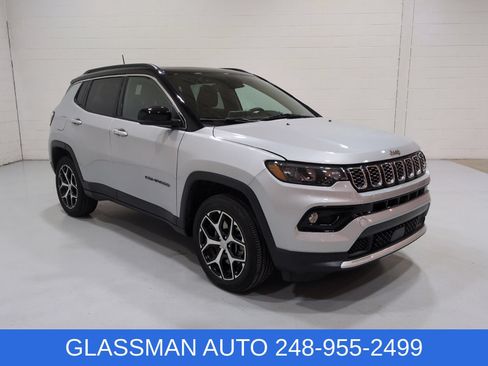 Used 2024 Jeep Compass Limited w/ Sun and Sound Group AWD/4WD image 1
