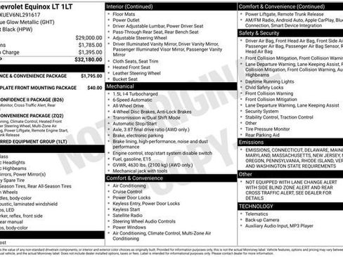 Used 2022 Chevrolet Equinox LT image 42