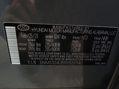 Used 2023 Hyundai Santa Fe SE w/ Cargo Package image 33