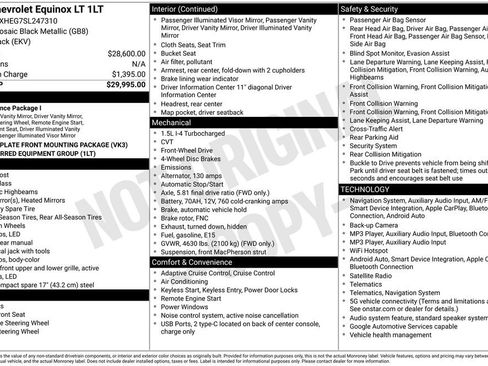 Used 2025 Chevrolet Equinox LT FWD image 4