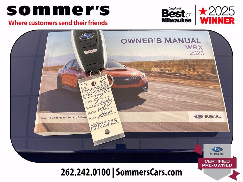 Certified 2023 Subaru WRX Premium AWD/4WD image 26