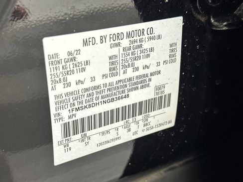 Used 2022 Ford Explorer XLT w/ Equipment Group 202A image 39